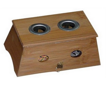 Caja de portador de moxa